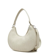 MARIO VALENTINO SHELBY Bolso bandolera con doble correa color crudo - Bolsos Mujer - 4