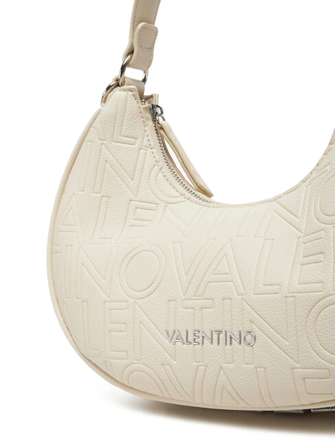 SHELBY Bolso bandolera con doble correa color crudo - Bolsos Mujer