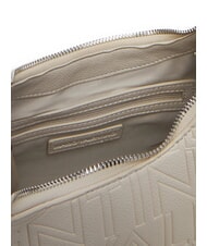 MARIO VALENTINO SHELBY Bolso bandolera con doble correa color crudo - Bolsos Mujer - 6