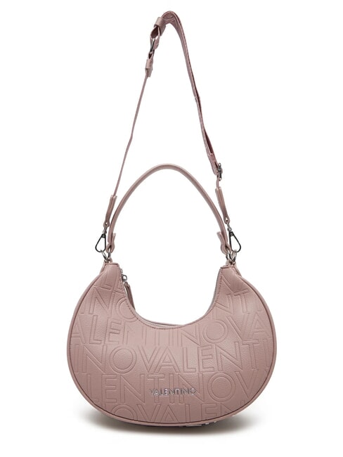SHELBY Bolso bandolera con doble correa polvo - Bolsos Mujer