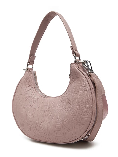 SHELBY Bolso bandolera con doble correa polvo - Bolsos Mujer