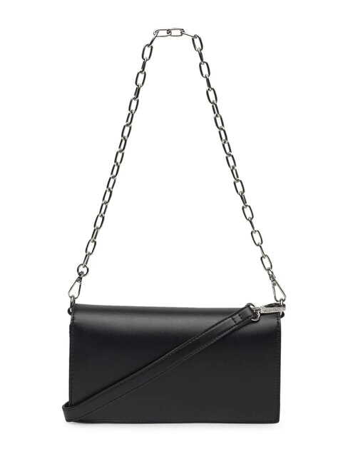 STEFANY Bolsa de doble función con solapa negro - Bolsos Mujer