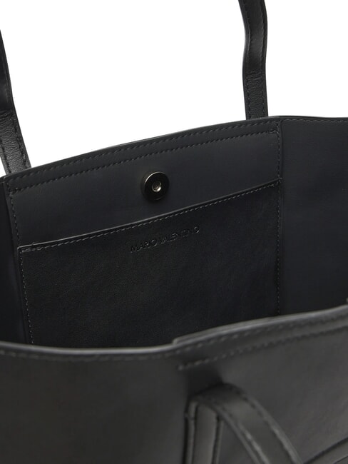 SELENA RE Bolsa de compras con bolso de mano negro - Bolsos Mujer