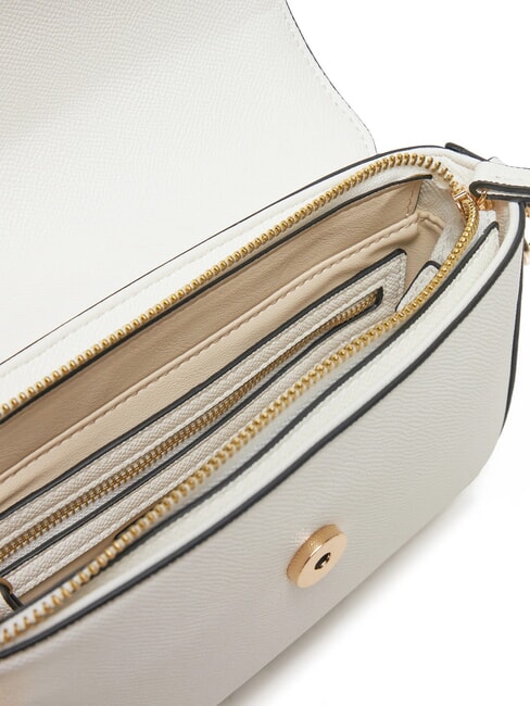 IVY Bolso pequeño de hombro con solapa blanco - Bolsos Mujer