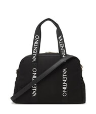 MARIO VALENTINO CANDLE Bolso bandolera de lona con correa para el hombro negro - Bolsos Mujer - 4