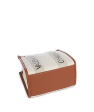 MARIO VALENTINO CANDLE Bolso pequeño de lona natural/cuero - Bolsos Mujer - 5