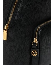 COCCINELLE FENIX Mochila mediana de cuero negro - Bolsos Mujer - 4