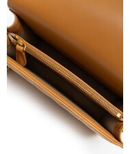 PINKO LOVE CLICK MINI Bolso de napa acolchada turrón-oro antiguo - Bolsos Mujer - 5