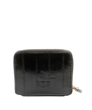 PINKO TAYLOR ZIP  negro-oro antiguo - Carteras Mujer - 3