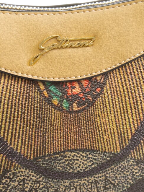 PLANETARIUM Bolso de hombro tipo hobo clásico/beige - Bolsos Mujer