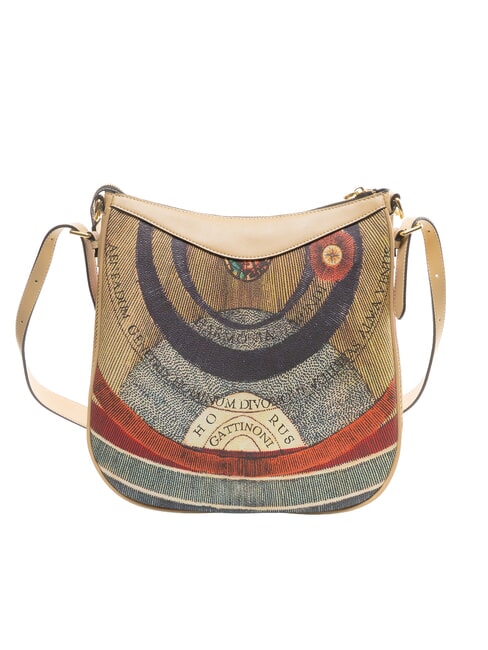 PLANETARIUM Bolso de hombro tipo hobo clásico/beige - Bolsos Mujer