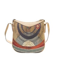 GATTINONI PLANETARIUM Bolso de hombro tipo hobo clásico/beige - Bolsos Mujer - 4