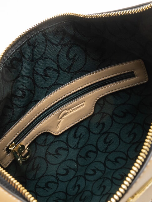 PLANETARIUM Bolso de hombro tipo hobo clásico/beige - Bolsos Mujer