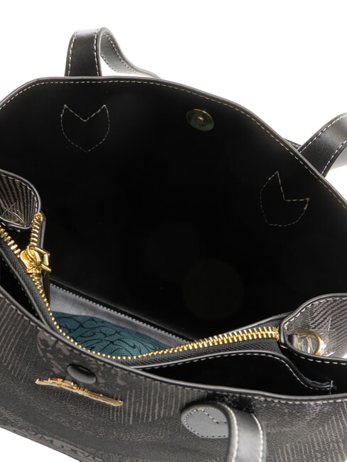 PLANETARIUM Bolso de hombro tipo shopper monocromático gris claro/negro - Bolsos Mujer