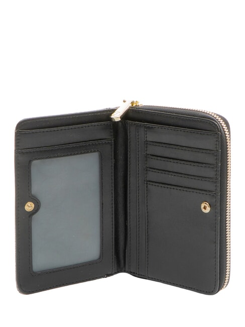 PLANETARIUM Monedero mediano tipo billetera monocromático gris claro/negro - Carteras Mujer