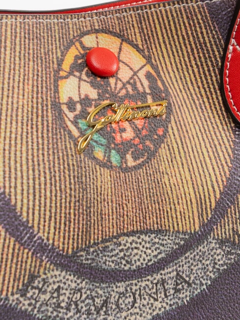 PLANETARIUM Bolso de hombro tipo shopper rojo - Bolsos Mujer