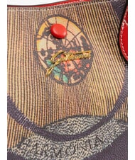 GATTINONI PLANETARIUM Bolso de hombro tipo shopper rojo - Bolsos Mujer - 3