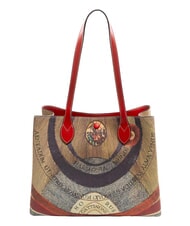 GATTINONI PLANETARIUM Bolso de hombro tipo shopper rojo - Bolsos Mujer - 4
