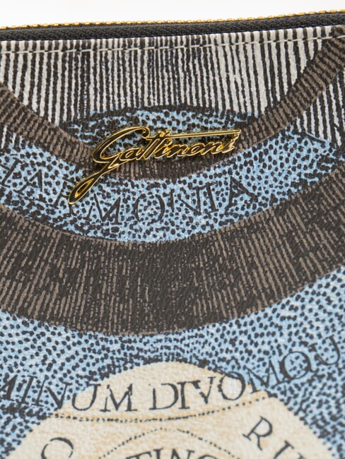 PLANETARIUM Clutch con puño Luna/blanca - Bolsos Mujer