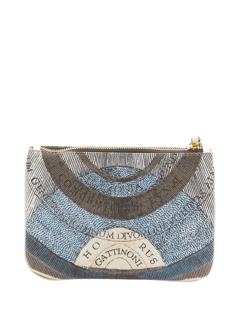 PLANETARIUM Clutch con puño Luna/blanca - Bolsos Mujer