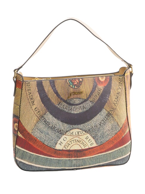 PLANETARIUM Bolso de hombro cl&aacute;sico/beige - Bolsos Mujer