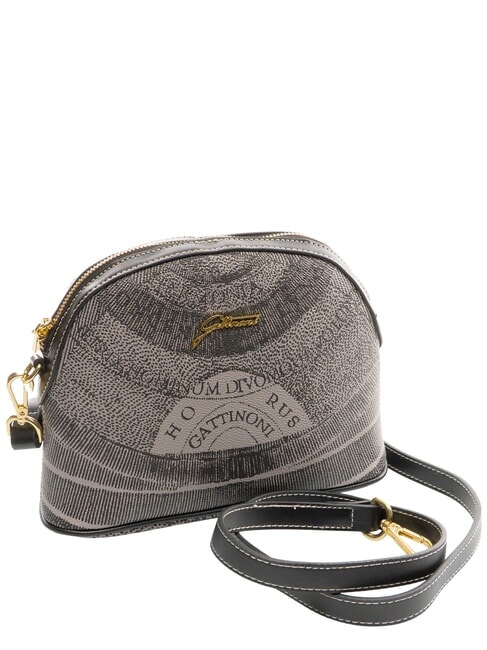 PLANETARIUM Bolso de hombro monocrom&aacute;tico gris claro/negro - Bolsos Mujer