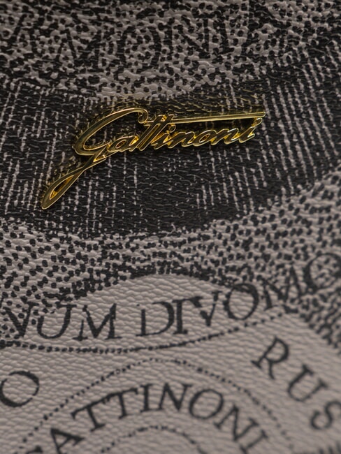 PLANETARIUM Bolso de hombro monocrom&aacute;tico gris claro/negro - Bolsos Mujer