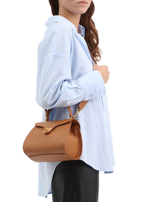 MARVIN Mini bolso de piel con bandolera CUIR - Bolsos Mujer