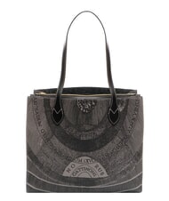 GATTINONI PLANETARIUM Bolso tote de hombro monocromático gris claro/negro - Bolsos Mujer - 4