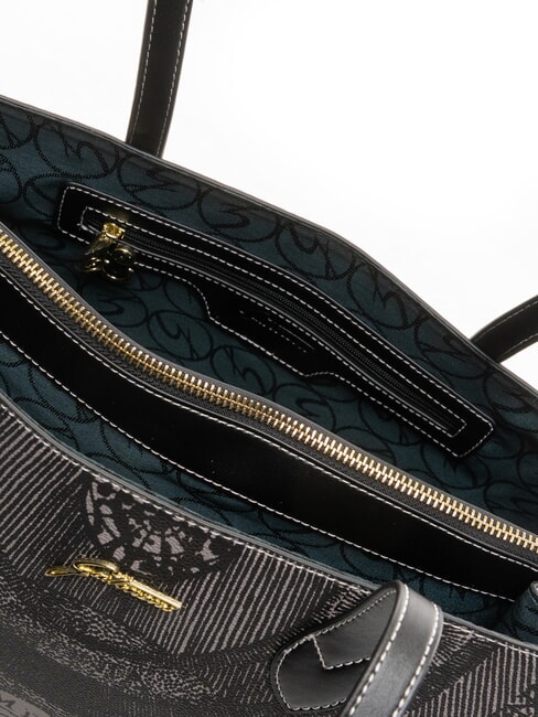 PLANETARIUM Bolso tote de hombro monocromático gris claro/negro - Bolsos Mujer