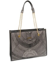 GATTINONI PLANETARIUM Bolso de hombro con asa de cadena monocromático gris claro/negro - Bolsos Mujer - 2