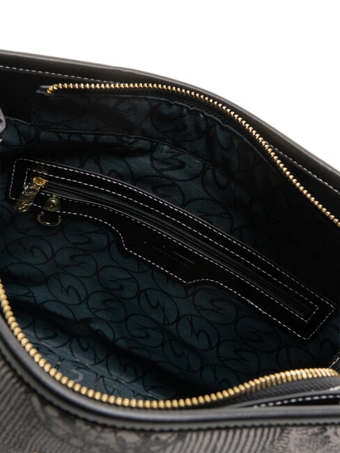 PLANETARIUM Bolso de hombro con asa de cadena monocromático gris claro/negro - Bolsos Mujer