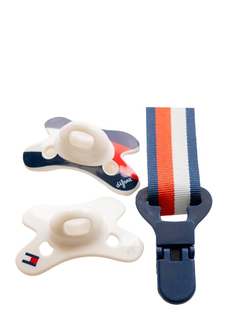 TH Set de 2 chupetes + cadena blanco - Peleles y conjuntos para bebé