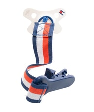 TOMMY HILFIGER TH Set de 2 chupetes + cadena blanco - Peleles y conjuntos para bebé - 3