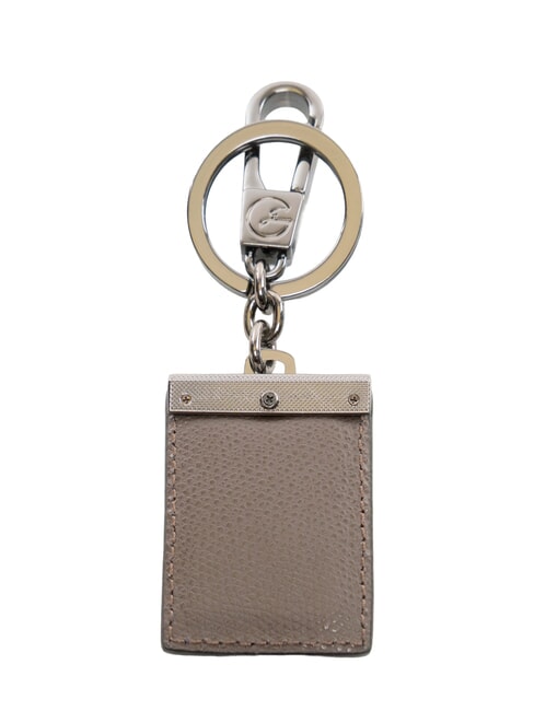 PLANETARIUM llavero de cuero marron oscuro - Llaveros