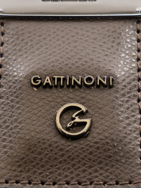 PLANETARIUM llavero de cuero marron oscuro - Llaveros