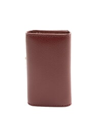 GATTINONI PLANETARIUM Estuche para llaves estampado burdeos/planetario - Llaveros - 3