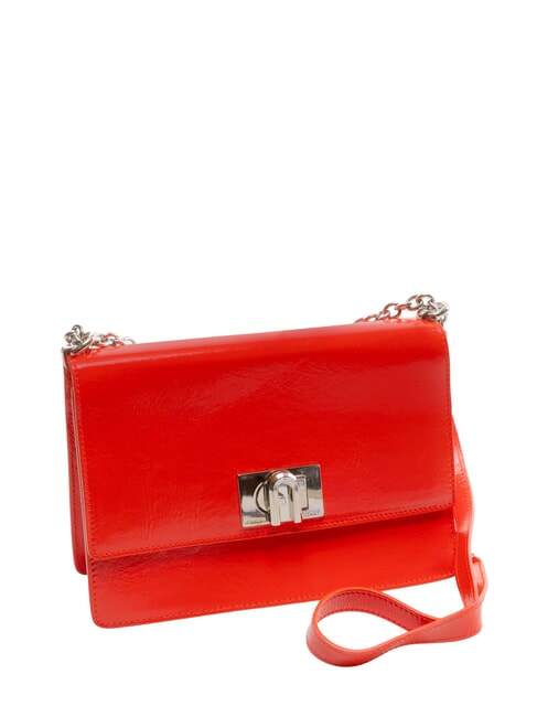 1927 Bolso de hombro, de piel fuego - Bolsos Mujer