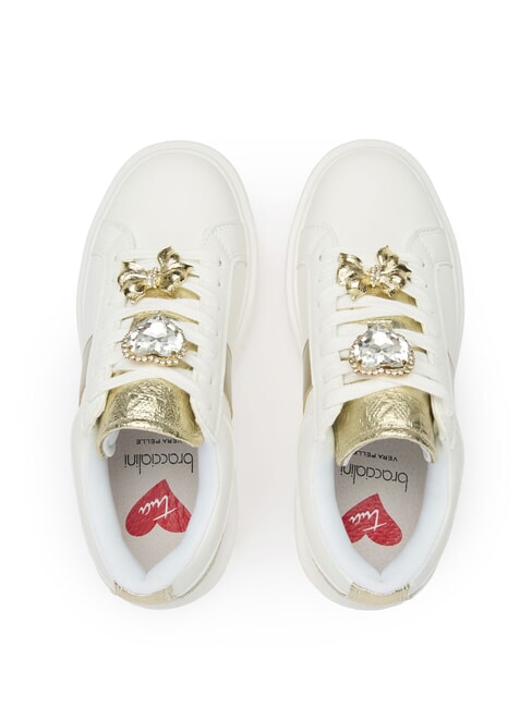TUA Zapatillas Jewel blanco/dorado - Zapatos Mujer