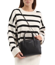 COCCINELLE SWAP Bolso de piel tipo cartera con bandolera verde laurel - Bolsos Mujer - 4