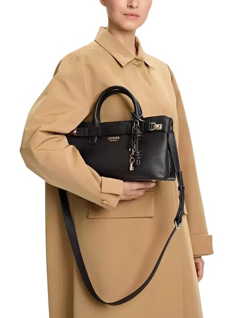 GREGORIA Bolso mediano con bandolera NEGRO - Bolsos Mujer