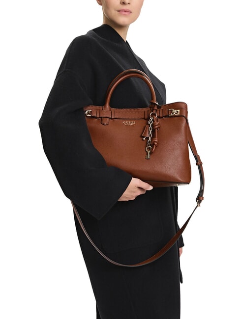GREGORIA Bolso grande con bandolera COGNAC - Bolsos Mujer