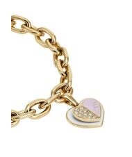 GUESS LOVELY GUESS Pulsera con dije de corazón - Pulseras