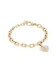 GUESS LOVELY GUESS Pulsera con dije de corazón oro amarillo/lila - Pulseras - 3
