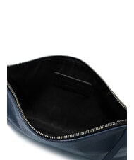 GIANNI CHIARINI HERMY Bolso tipo sobre de piel con bandolera AZUL - Bolsos Mujer - 5