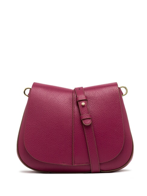 HELENA ROUND Bolso de piel con doble bandolera flor del desierto - Bolsos Mujer