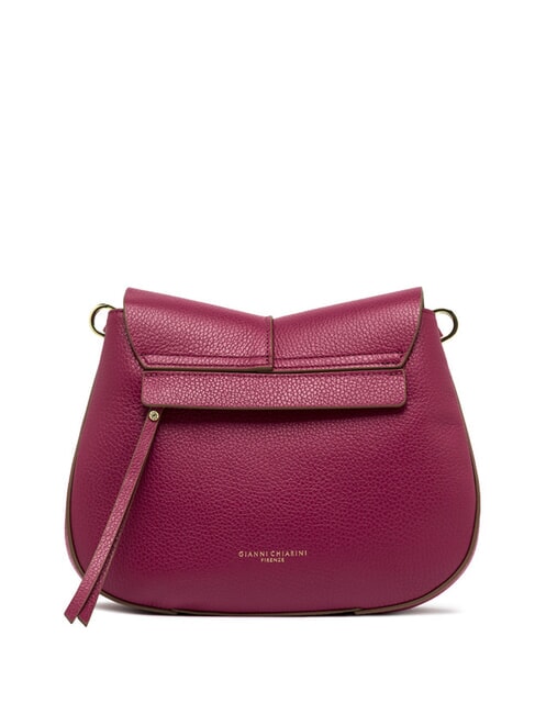 HELENA ROUND Bolso de piel con doble bandolera flor del desierto - Bolsos Mujer