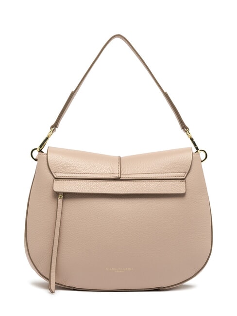 HELENA ROUND Bolso bandolera pequeño de piel sal rosa - Bolsos Mujer