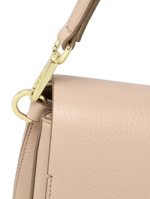 HELENA ROUND Bolso bandolera pequeño de piel sal rosa - Bolsos Mujer