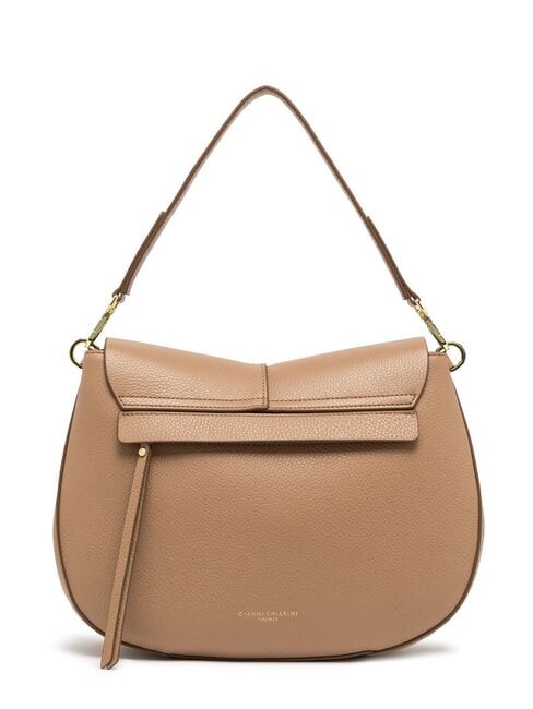 HELENA ROUND Bolso bandolera pequeño de piel arcilla - Bolsos Mujer